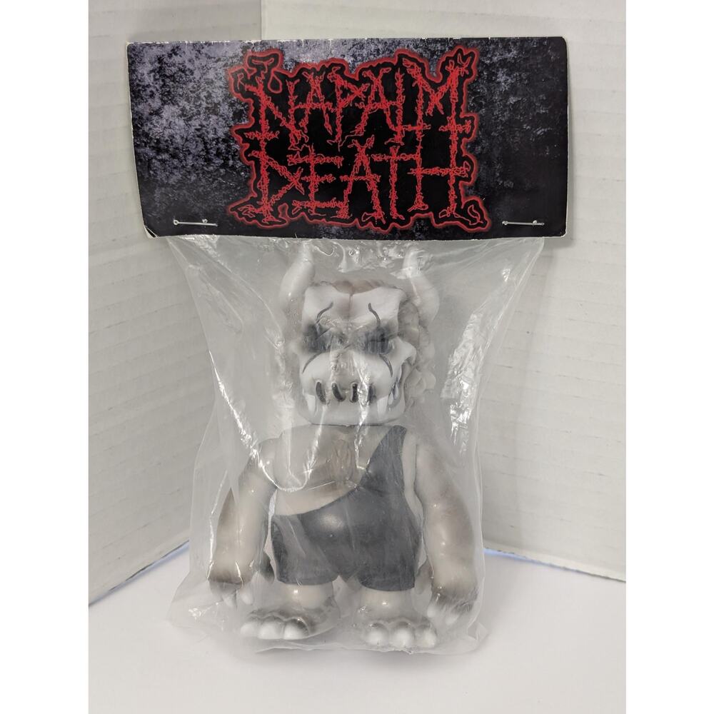 2003 Napalm Death x Gargamel Garga Death Grind Kaiju Sofubi Figure Shane Embury